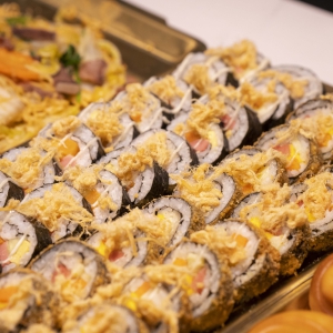 Kim bap chiên